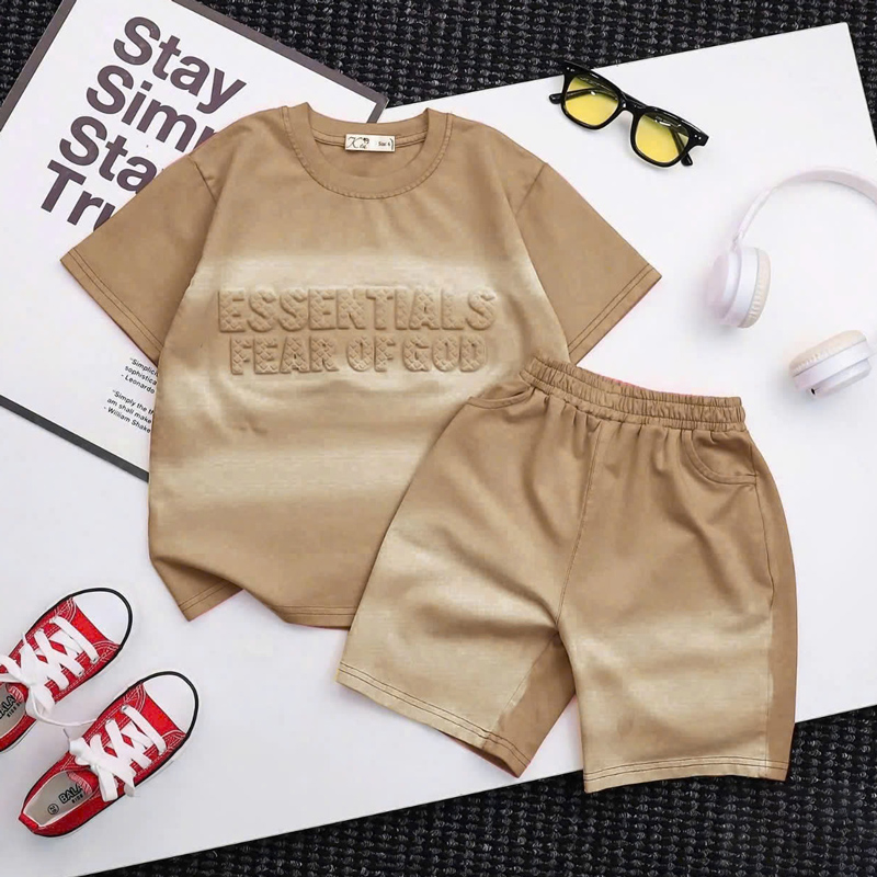 Bộ thun loang dập nổi Essentials