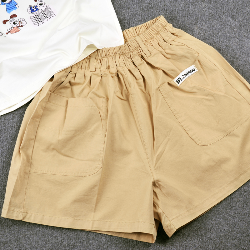 Bộ short thun bé gái PANDAWALK