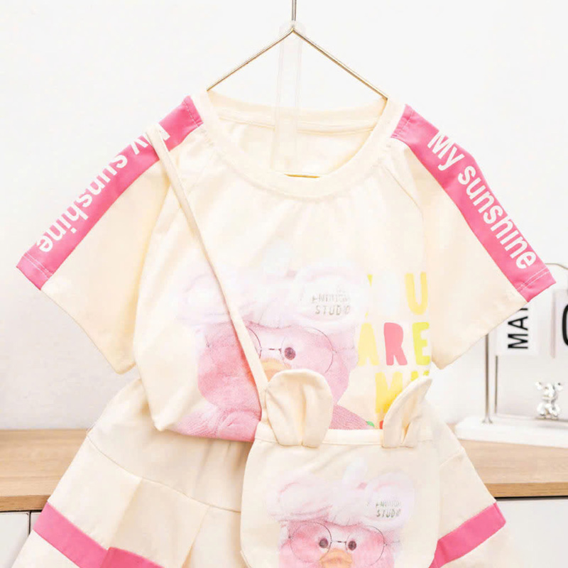 Bộ váy bé gái Vịt Sunshine (KP)