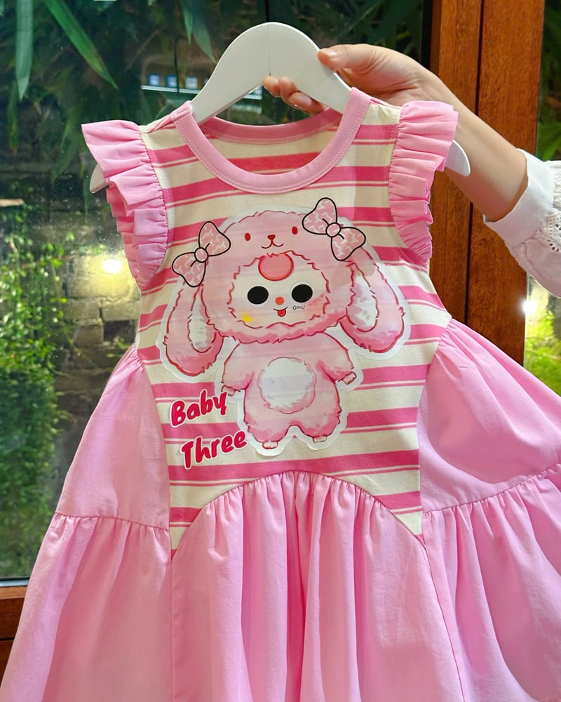 Đầm bé gái cánh tiên Baby Three