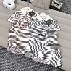 Đầm bé gái sọc cổ Celine