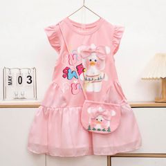Đầm bé gái Vịt Sweet kèm túi