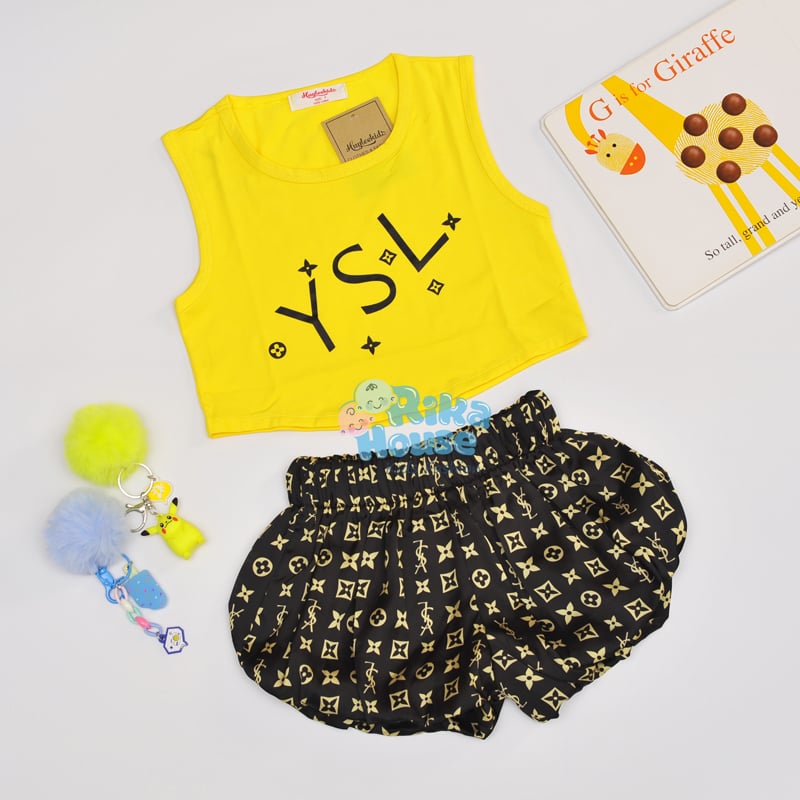 Bộ croptop YSL