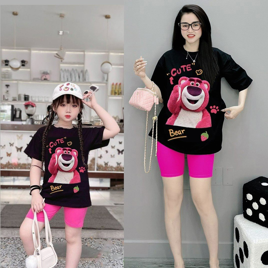 Bộ ngố đùi gấu dâu