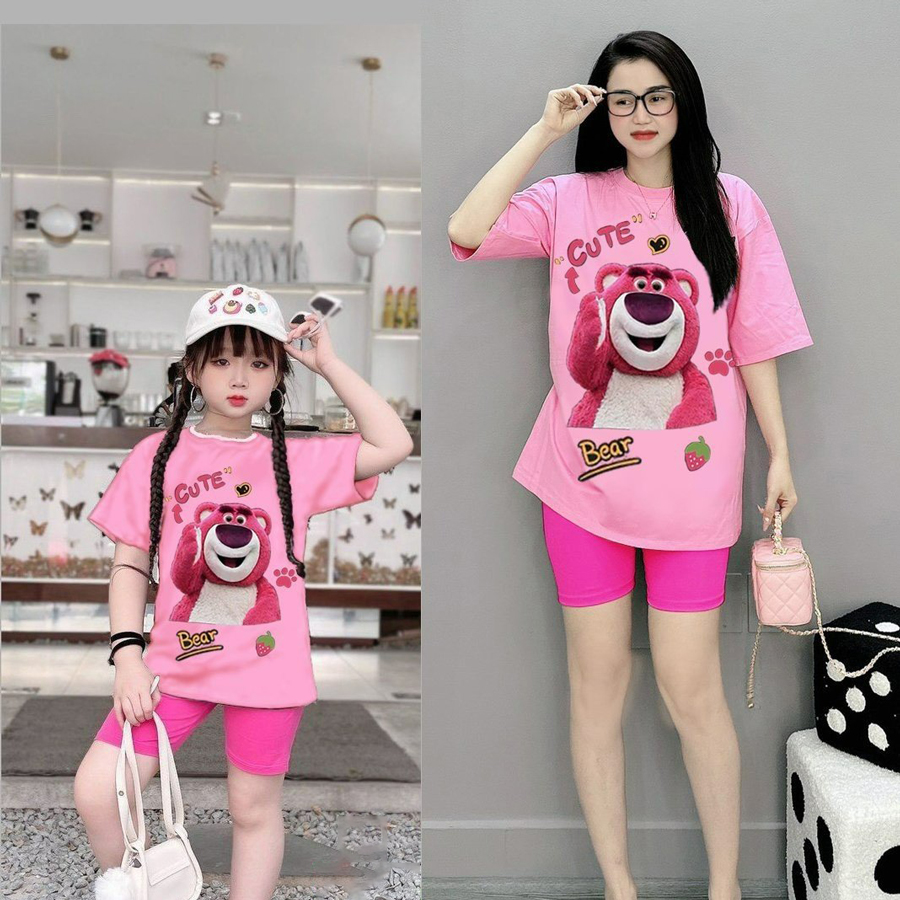 Bộ ngố đùi gấu dâu