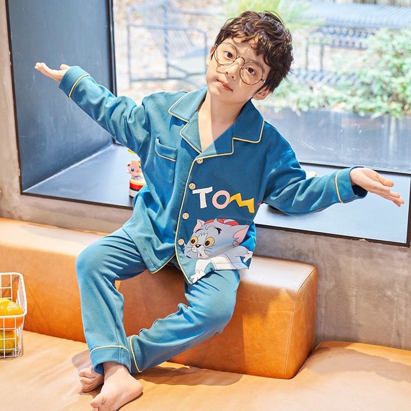 Bộ thun Pijama hoạt hình