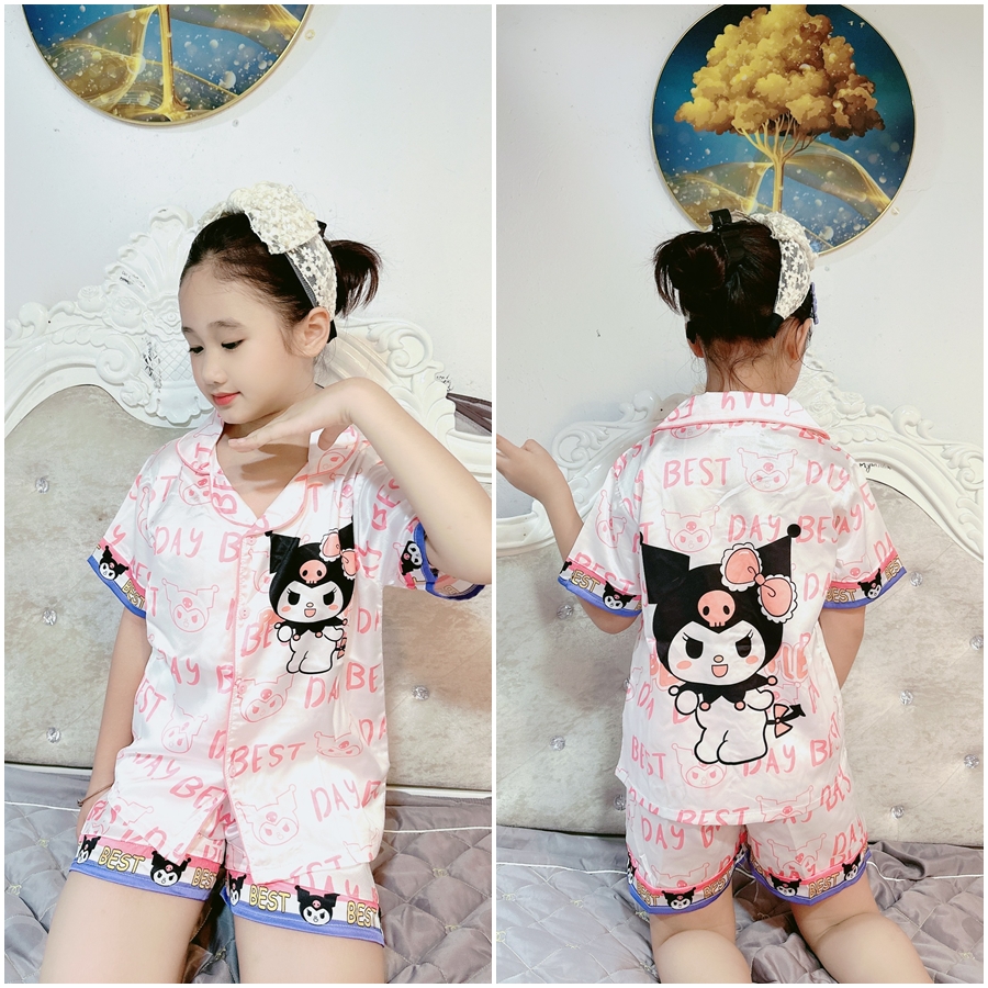 Bộ Pijama lụa Kuromi