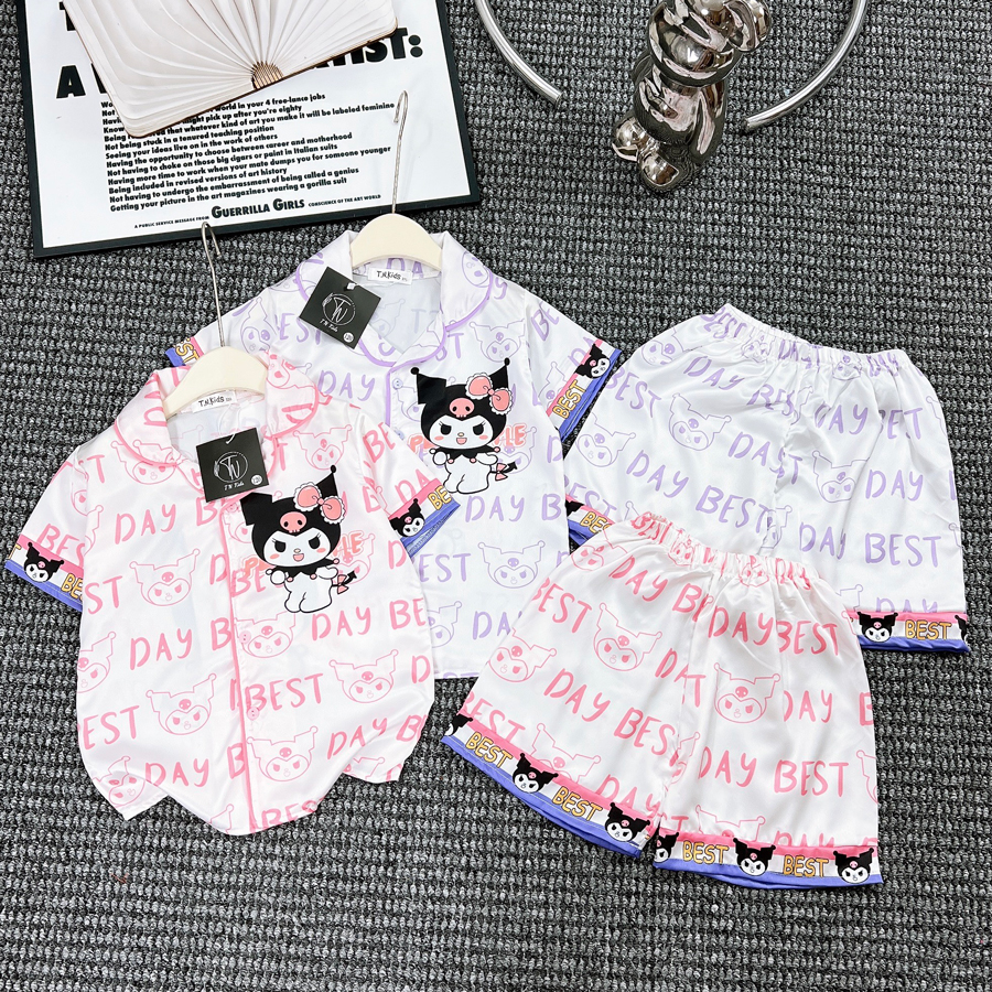 Bộ Pijama lụa Kuromi