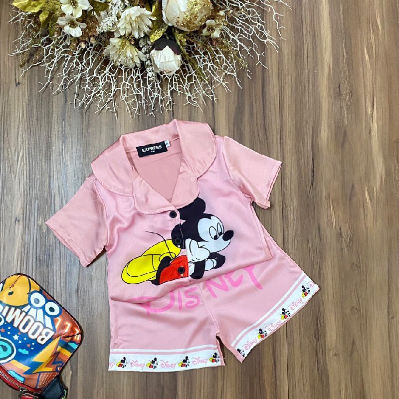 Bộ Pijama lụa Mickey