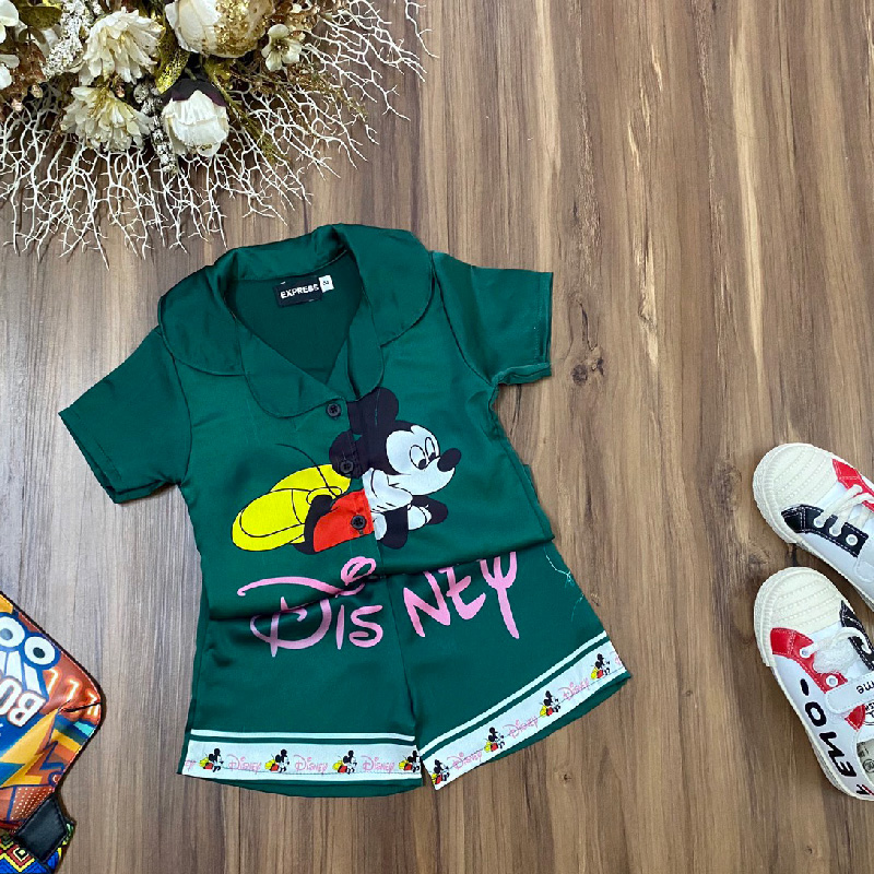 Bộ Pijama lụa Mickey