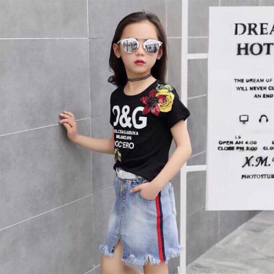 BỘ VÁY JEAN D&G