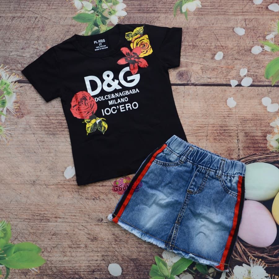 BỘ VÁY JEAN D&G