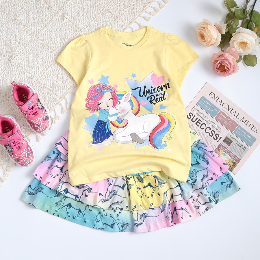 Bộ váy tầng bé gái Disney