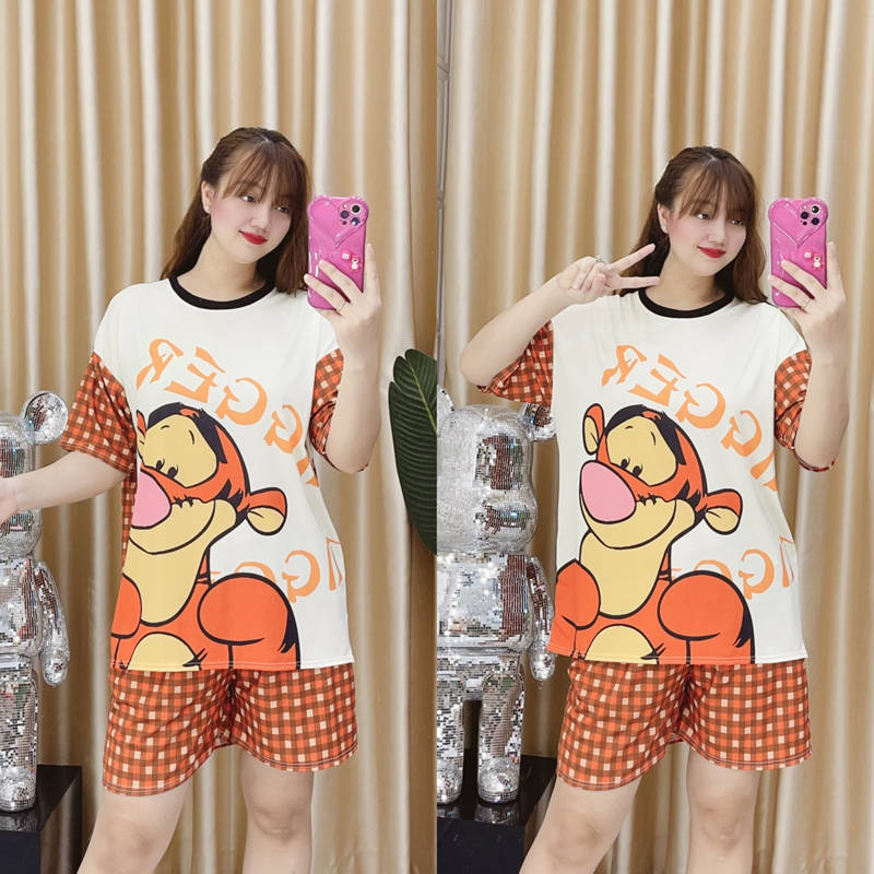 Bộ đùi thun lạnh bé gái big size