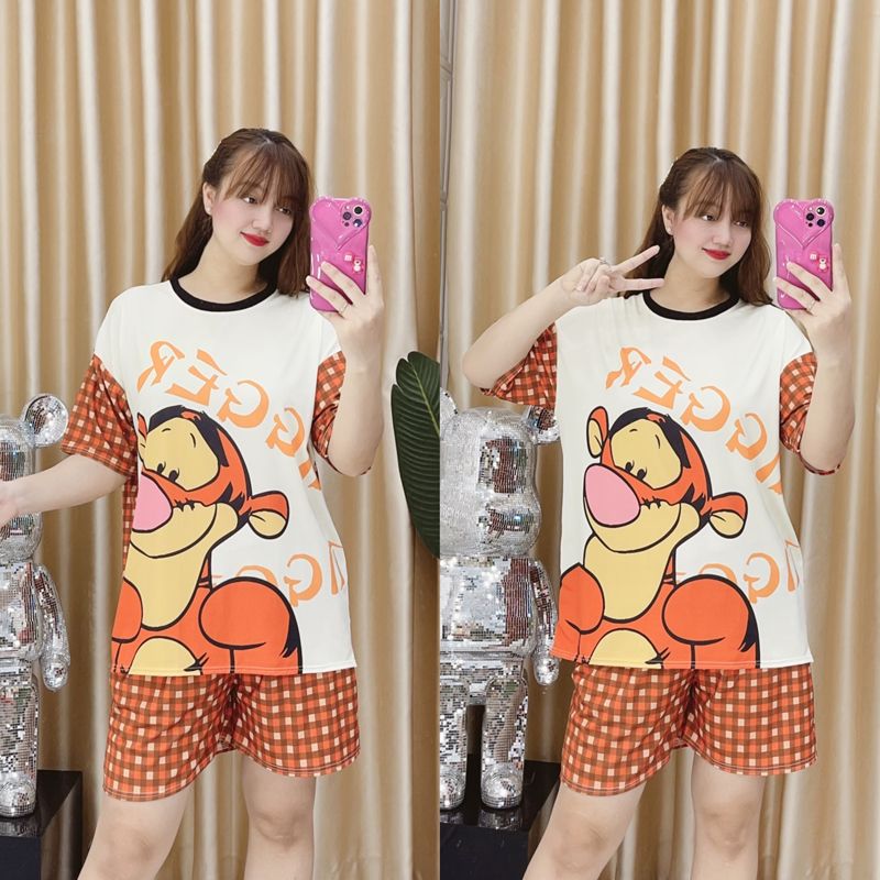Bộ đùi thun lạnh bé gái big size