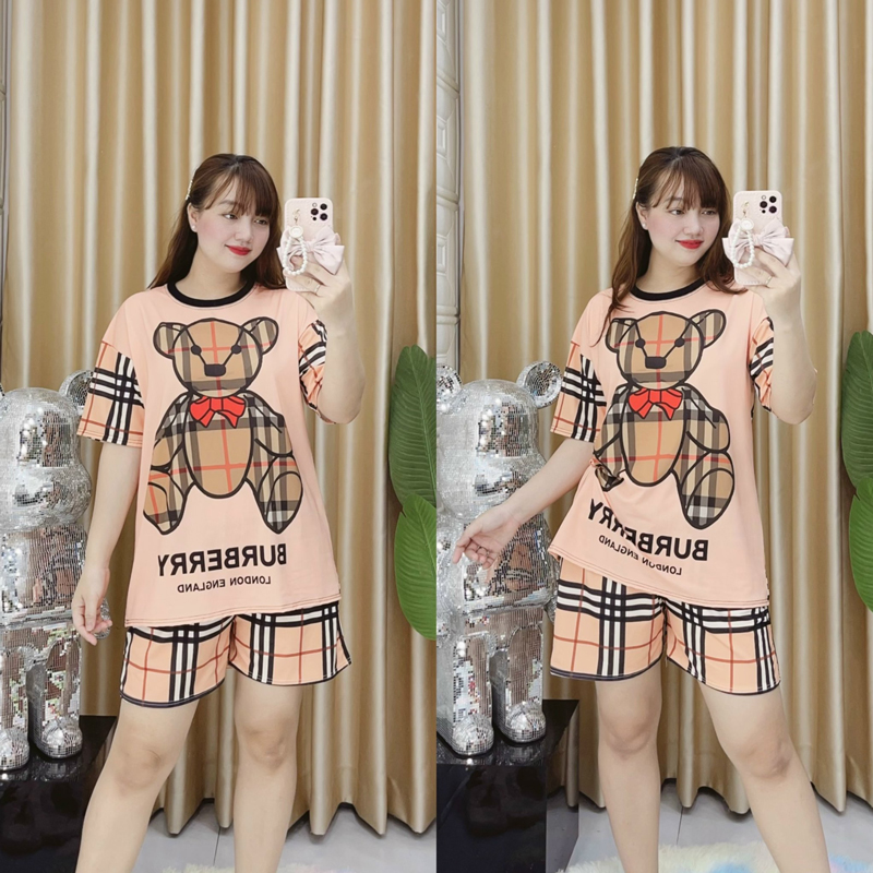 Bộ đùi thun lạnh Thái bé gái