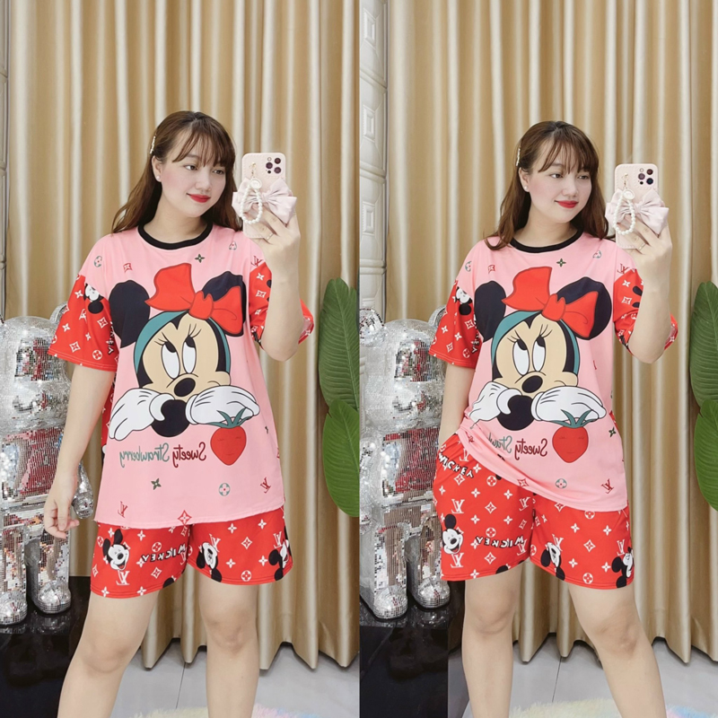 Bộ đùi thun lạnh Thái bé gái