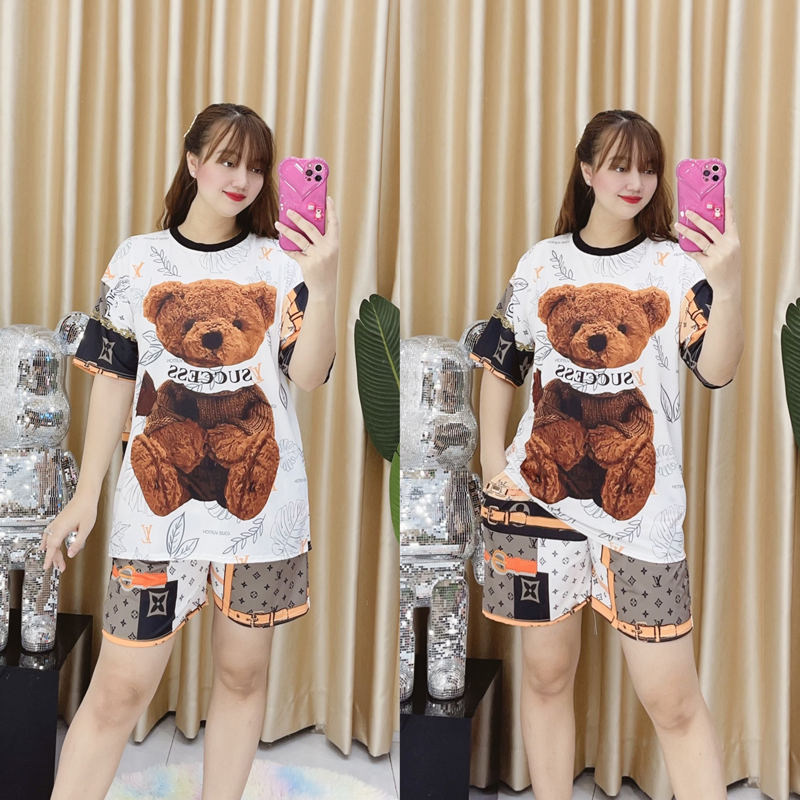 Bộ đùi thun lạnh bé gái big size