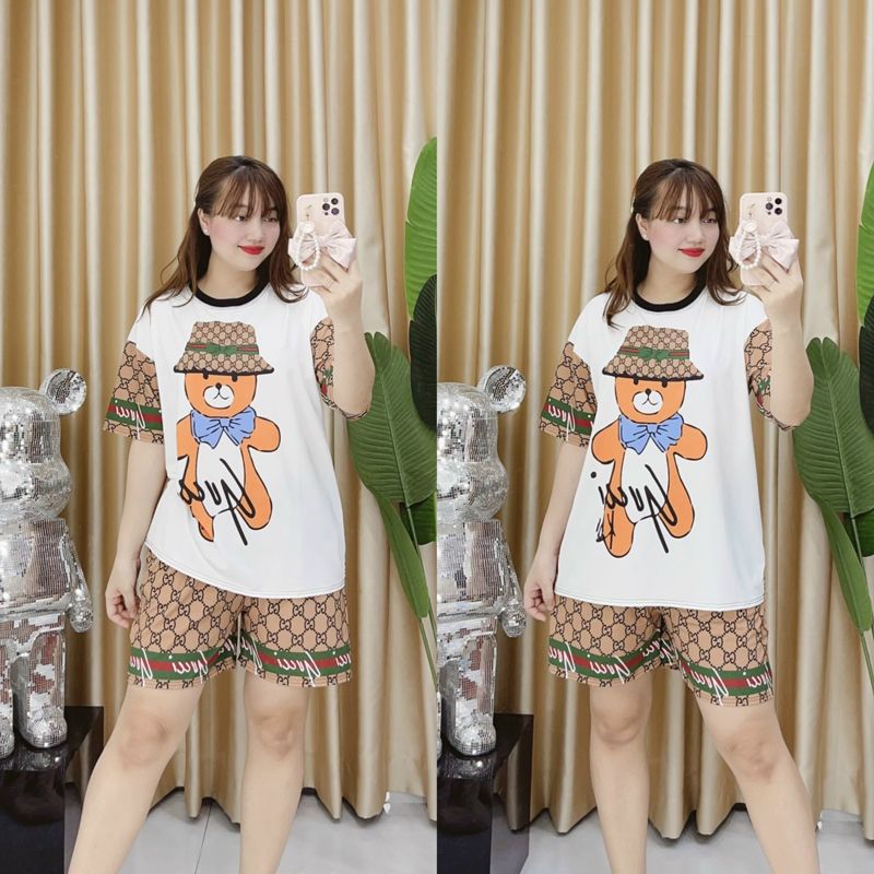 Bộ đùi thun lạnh Thái bé gái