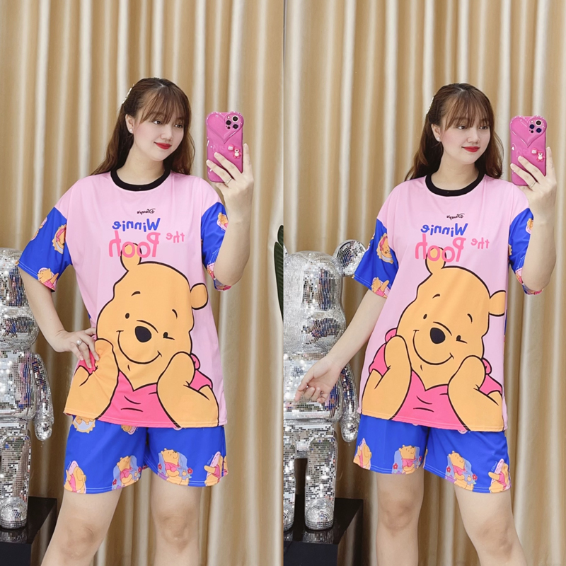 Bộ đùi thun lạnh bé gái big size