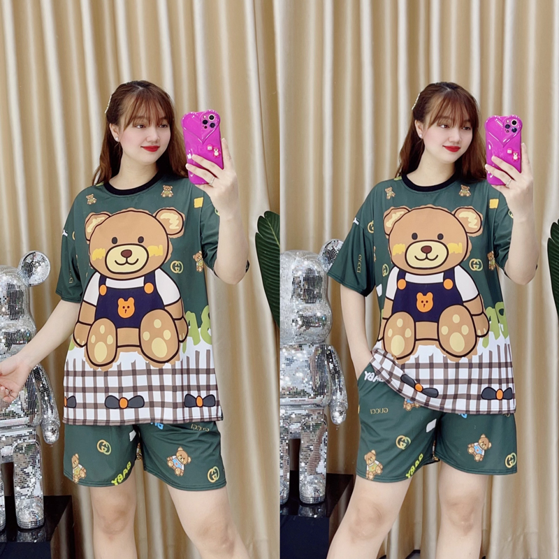 Bộ đùi thun lạnh bé gái big size