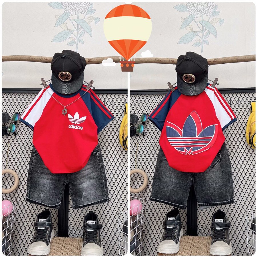 Bộ jean bé trai Adidas