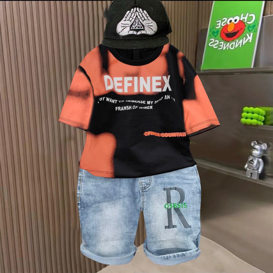 Bộ jean bé trai Definex