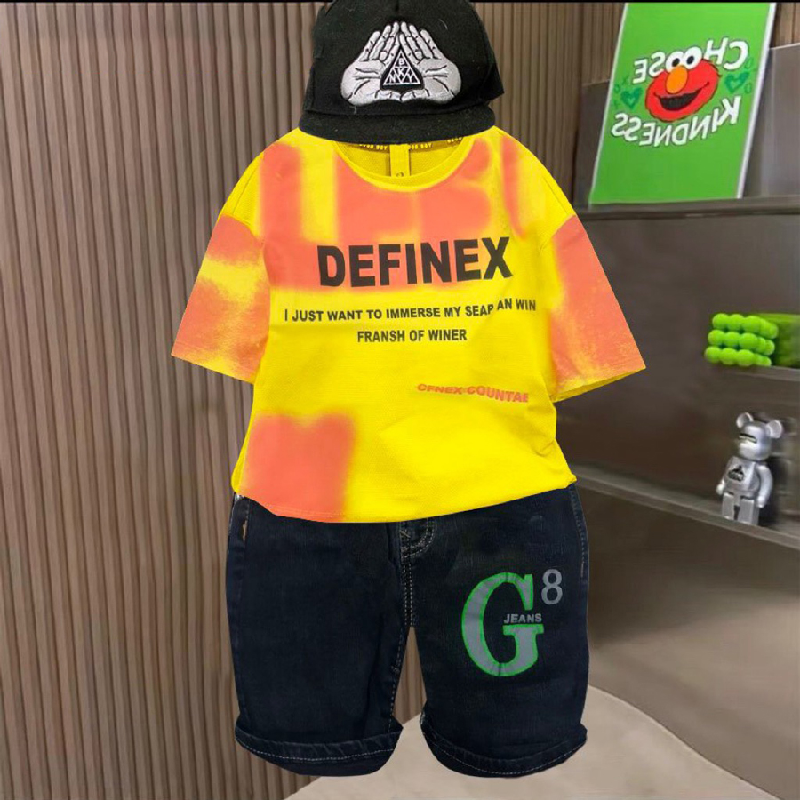 Bộ jean bé trai Definex