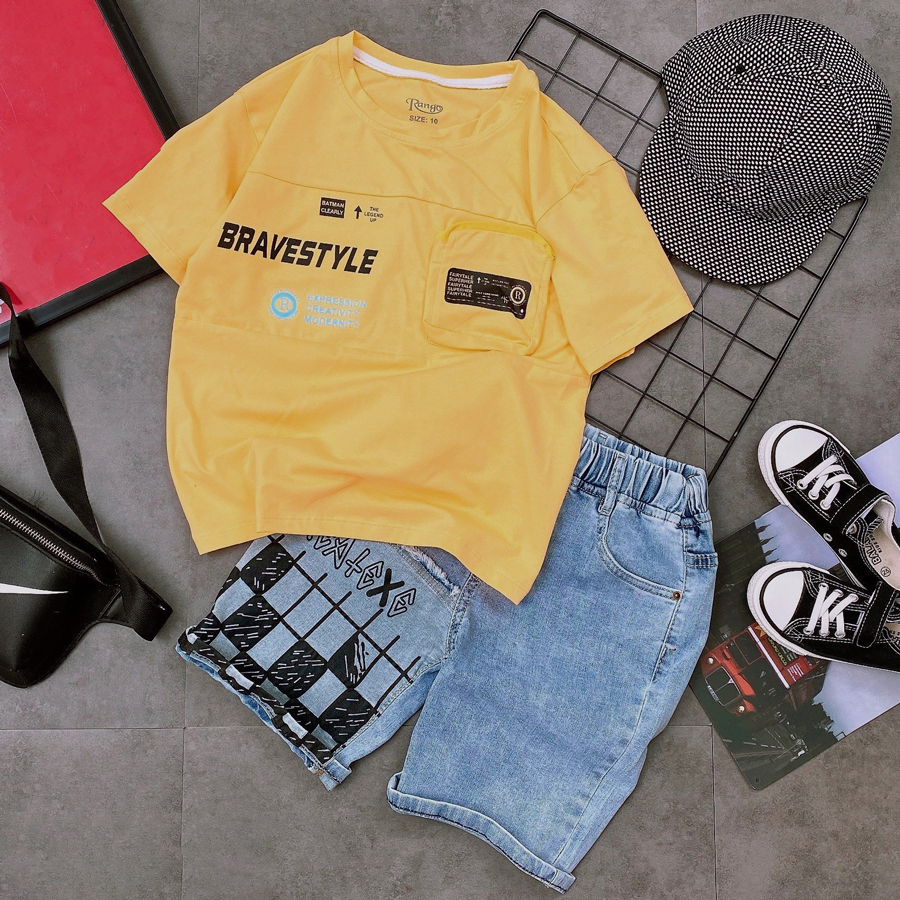 Bộ jean túi Bravestyle