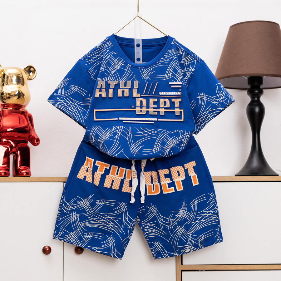 Bộ thun in nổi chữ Dept