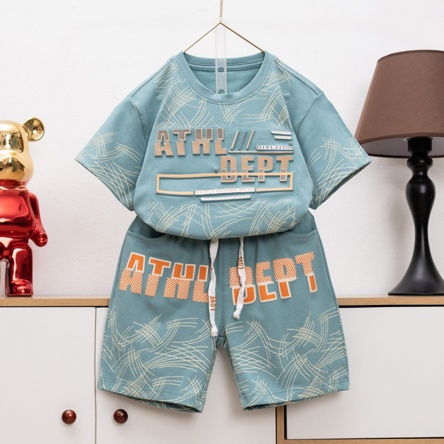 Bộ thun in nổi chữ Dept