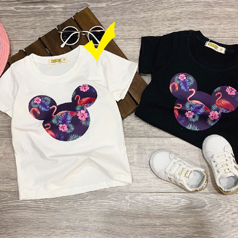 Áo Mickey con hạt cho bé gái