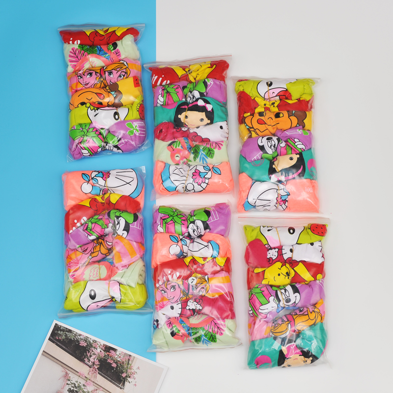 Set 6 quần chip hoạt hình bé gái