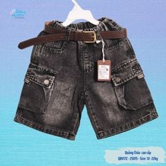 Quần jean bé trai túi hộp Quảng Châu 25015