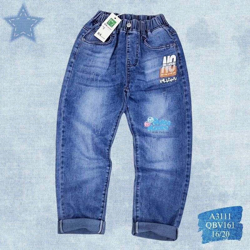 Quần jean dài bé trai 3111