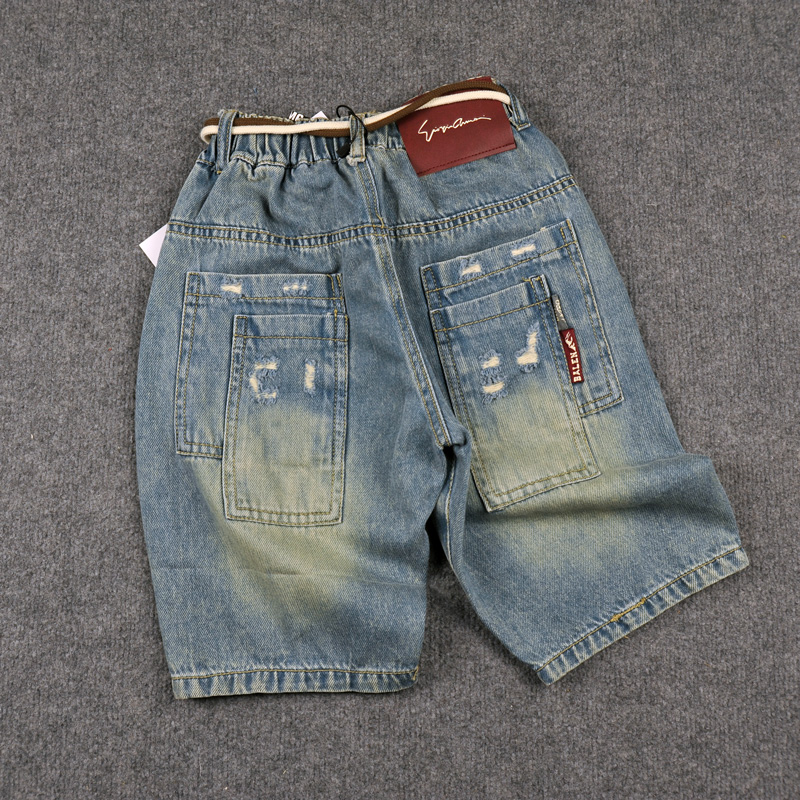 Quần jean lửng bé trai Quảng Châu 5243