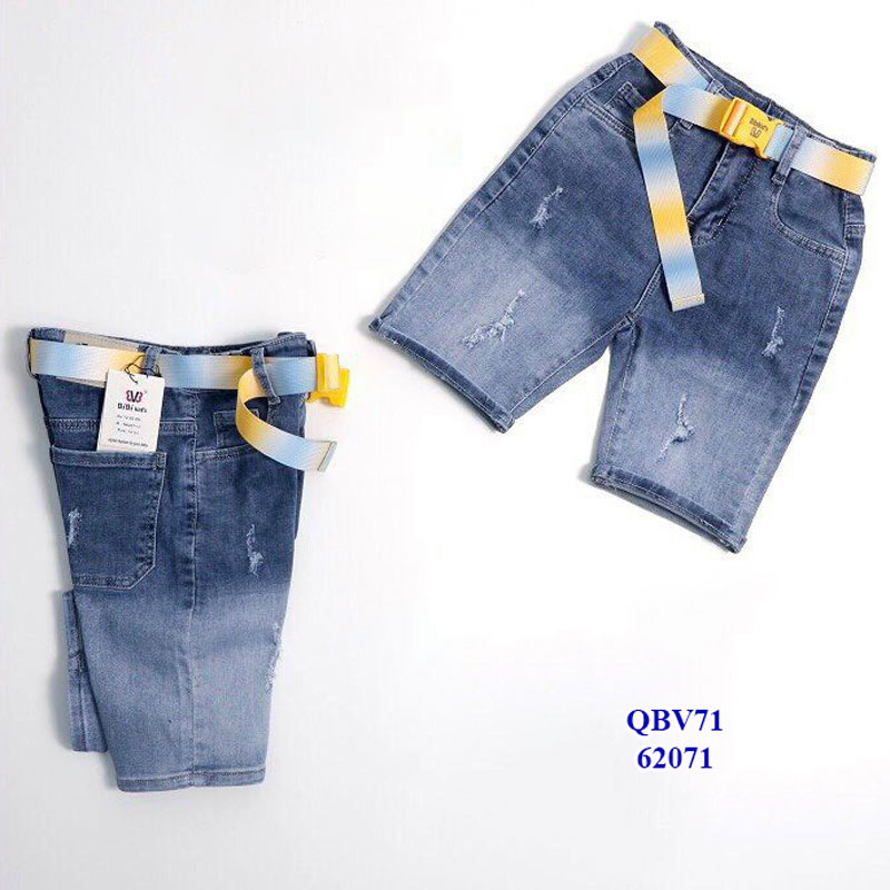 Quần jean lửng rách 62071