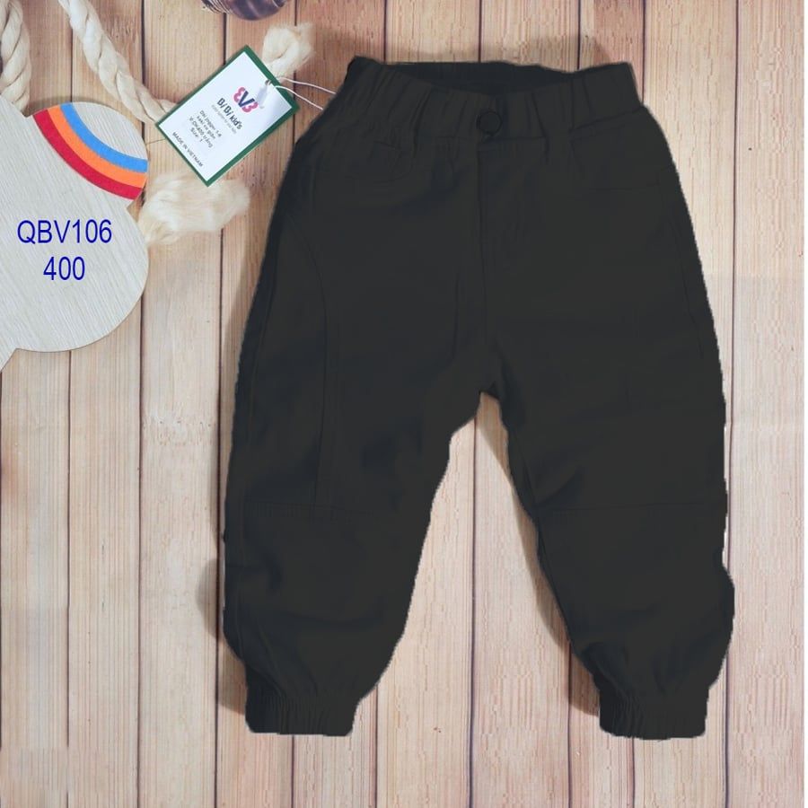 Quần kaki jogger bé trai 400