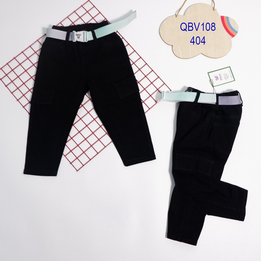 Quần kaki jogger bé trai 404