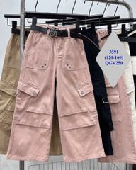 Quần kaki suông bé gái 3591