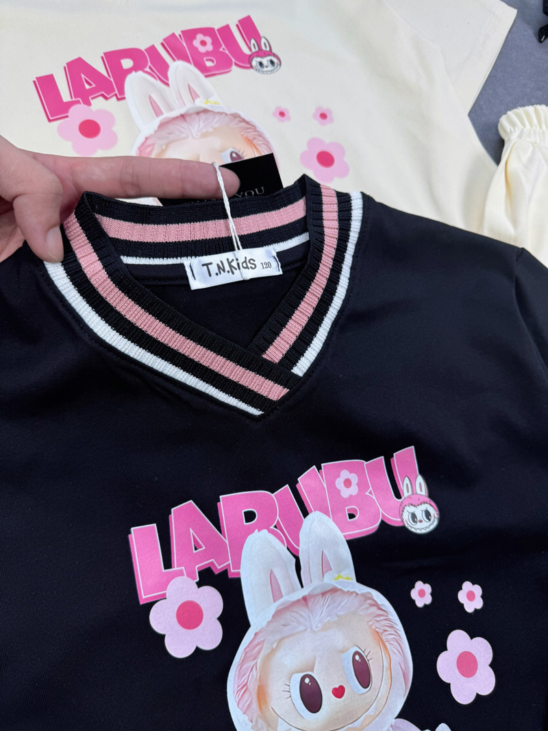 Set chân váy bé gái Labubu