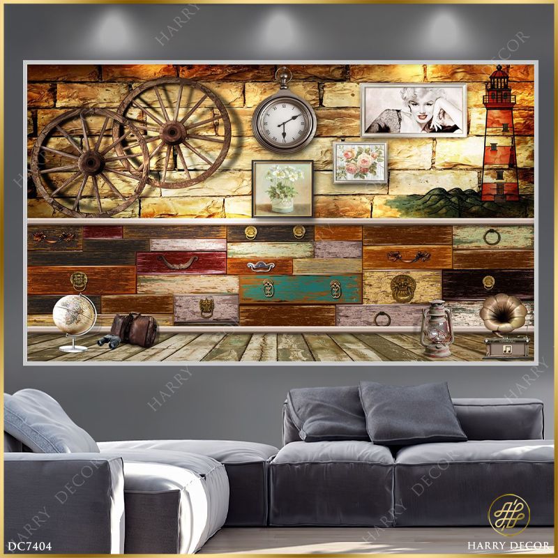  Tranh Retro Decor DC7404 
