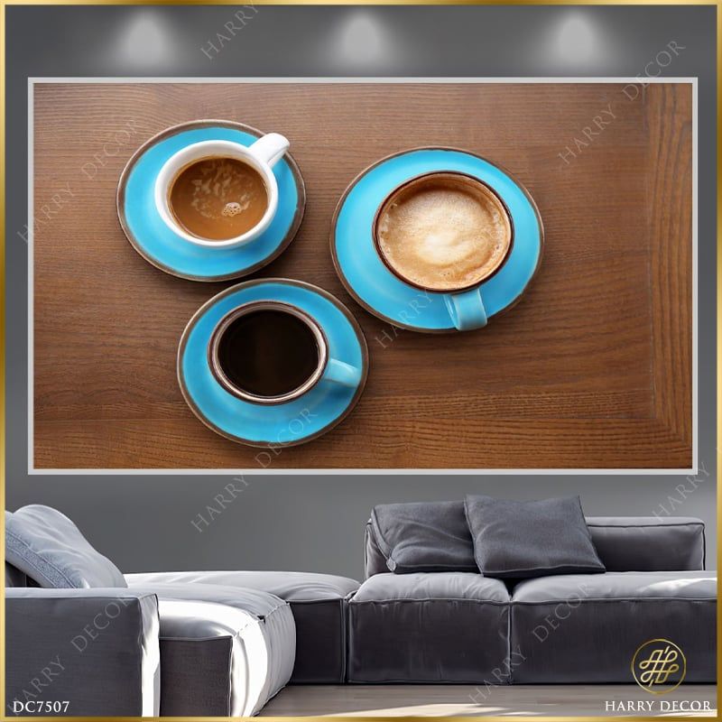  Tranh Ba Tách Cà Phê DC7507 