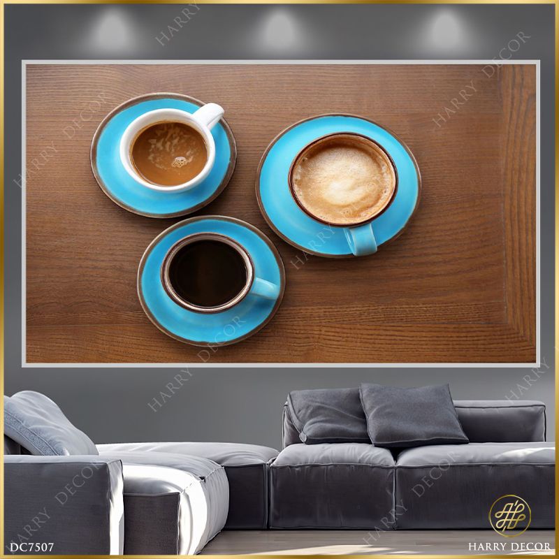  Tranh Ba Tách Cà Phê DC7507 