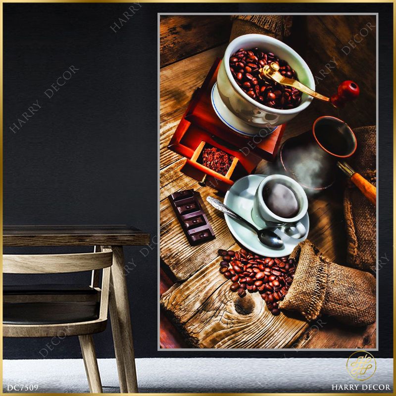  Tranh Hành Trình Tách Cà Phê DC7509 