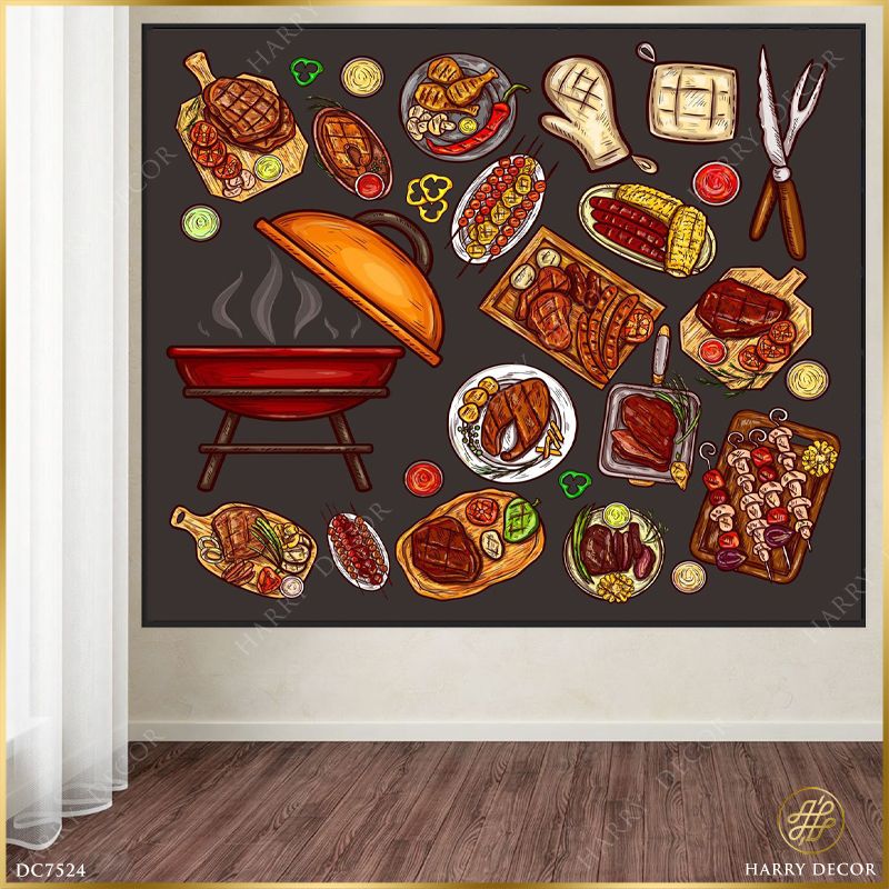  Tranh Beefsteaks DC7524 