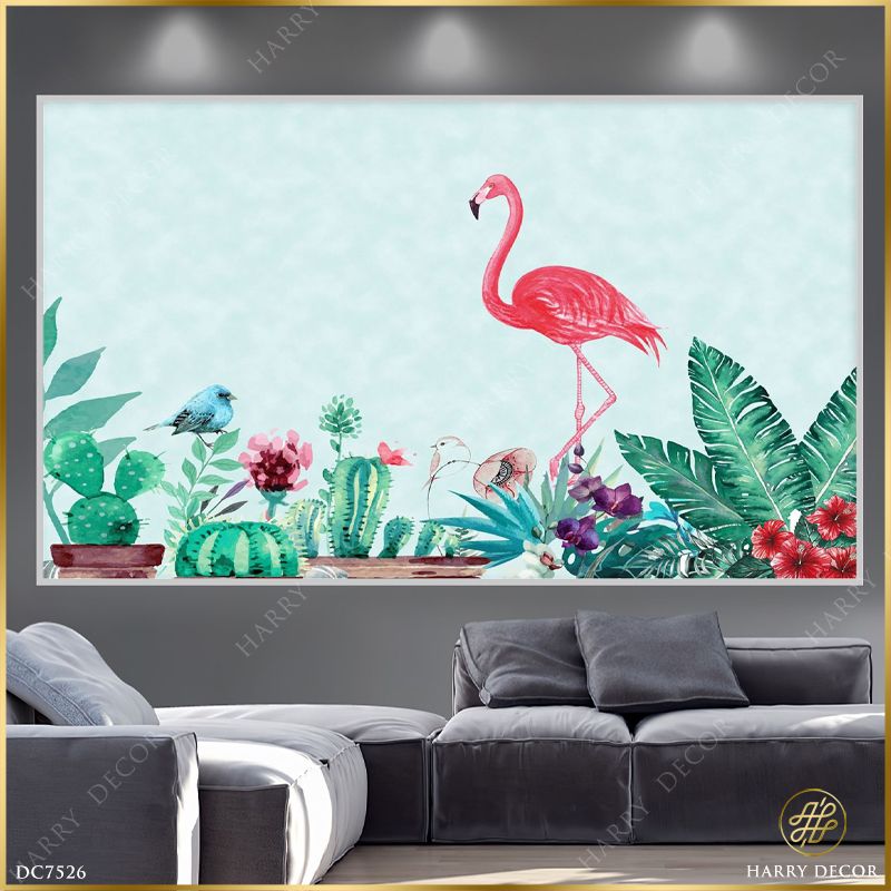  Tranh Hồng Hạc Giễu Bước DC7526 