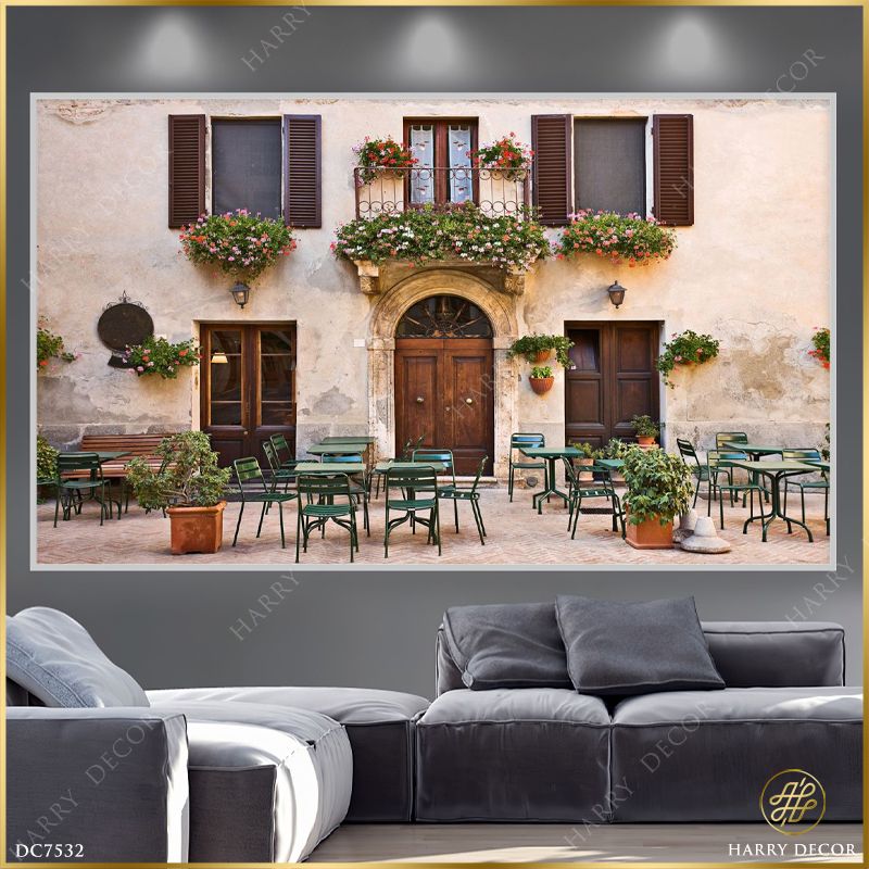  Tranh Một Góc Quán DC7532 