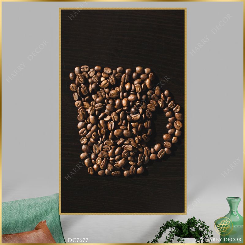  Tranh Cốc Cà Phê Từ Hạt DC7677 