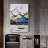  Tranh Trừu Tượng Núi Non CS0388 